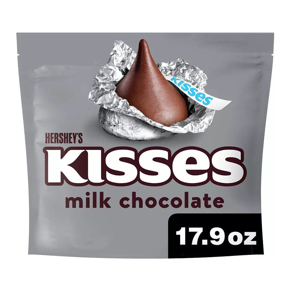 Hersheys Kisses Milk Chocolate Candy, 17.9 Oz